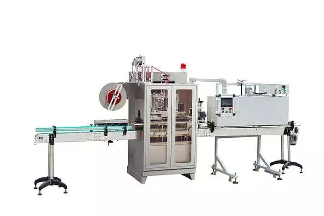 PET cup sleeve labeling machines
